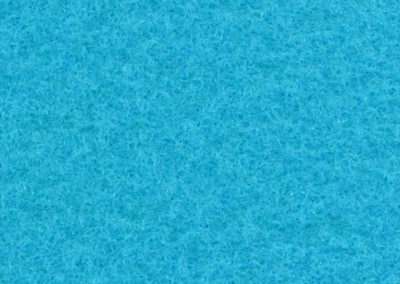 Loper / Project Tapijt Brandvertragend Aqua Blauw 1334, 200 cm breed, 50 meter rollen, 300 g/m2 met film bescherming